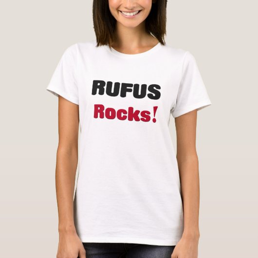 Rufus Felsen T-Shirt (Vorderseite)
