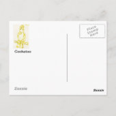 Rufus im Alter von 16 Tagen Postkarte (Rückseite)