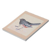 Rufus Sided Towhee Notizblock (Rotiert)