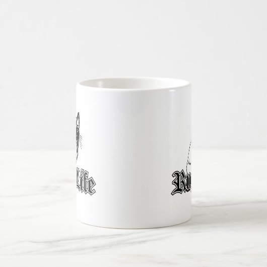 Rug Life - Ein fauler Tag Kaffeetasse (Mittel)