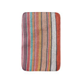 Rug Richness: Mexican Peruvian Textures Badematte (Vorderseite Vertikal)