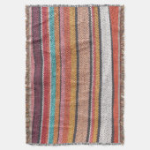 Rug Richness: Mexican Peruvian Textures Decke (Vorderseite Vertikal)