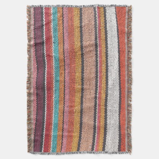 Rug Richness: Mexican Peruvian Textures Decke (Vorderseite Vertikal)