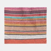 Rug Richness: Mexican Peruvian Textures Fleecedecke (Vorderseite (Horizontal))