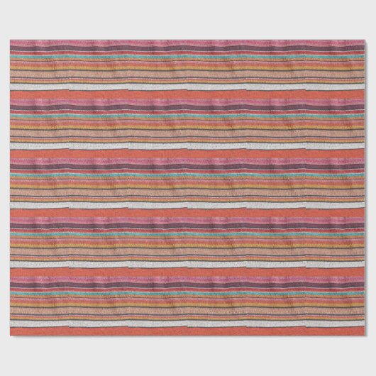 Rug Richness: Mexican Peruvian Textures Geschenkpapier (Flach)