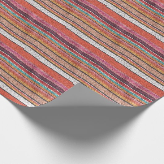 Rug Richness: Mexican Peruvian Textures Geschenkpapier (Ecke)