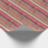 Rug Richness: Mexican Peruvian Textures Geschenkpapier (Ecke)