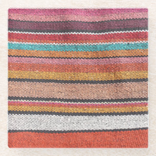 Rug Richness: Mexican Peruvian Textures Glasuntersetzer