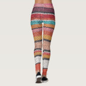 Rug Richness: Mexican Peruvian Textures Leggings (Rückseite)
