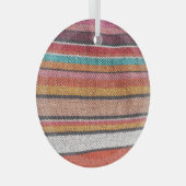 Rug Richness: Mexican Peruvian Textures Ornament Aus Glas (Vorderseite Rechts)