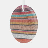 Rug Richness: Mexican Peruvian Textures Ornament Aus Glas (Vorderseite links)