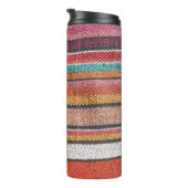 Rug Richness: Mexican Peruvian Textures Thermosbecher (Nach rechts gedreht)