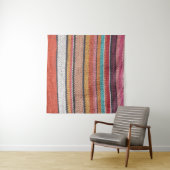 Rug Richness: Mexican Peruvian Textures Wandteppich (Beispiel (Horizontal))
