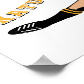 Rugby 2 by Women's Poster (Ecke)