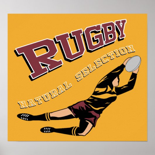 Rugby #2 RY für Frauen Poster (Vorne)