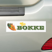 Rugby-Anhänger "Go Bokke" aus Südafrika Autoaufkleber (Auf Auto)