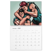 Rugby Art Calendar Kalender (Jan 2027)