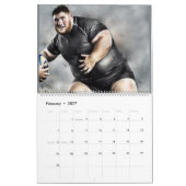 Rugby Art Calendar Kalender (Feb 2027)