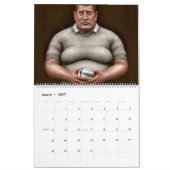 Rugby Art Calendar Kalender (Mär 2027)