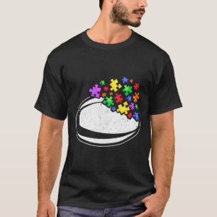 Rugby Autism Puzzle Männer Frauen Kinder Autismus T-Shirt