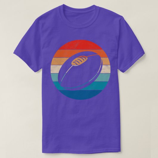 Rugby Ball T-Shirt (Design vorne)