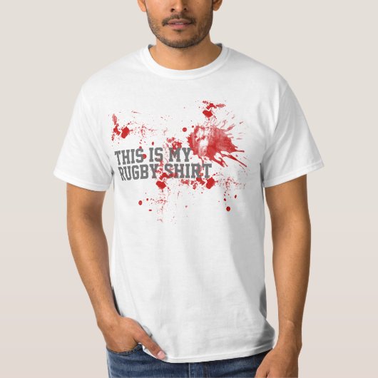 Rugby Blood T-Shirt (Vorderseite)