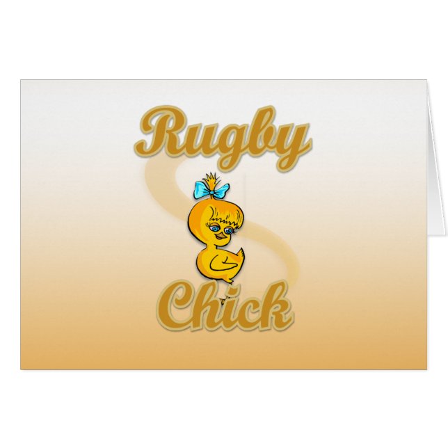 Rugby Chick (Vorderseite (Horizontal))
