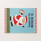 Rugby Christmas Puzzle (Horizontal)