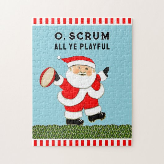 Rugby Christmas Puzzle (Vertikal)