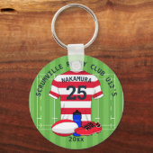 Rugby Club-Saalpreise Schlüsselanhänger (Rückseite)