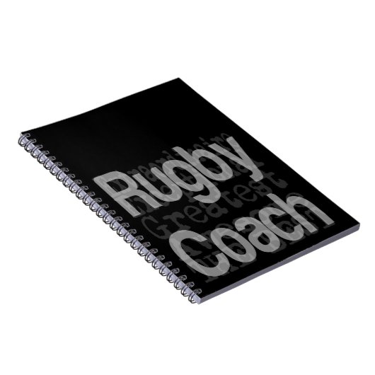 Rugby Coach Extraordinaire Notizblock (Rechte Seite)