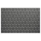 Rugby Coach Extraordinaire Stoff (Yard (91,4 cm))