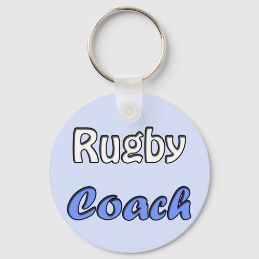 Rugby Coach Schlüsselanhänger (Vorderseite)