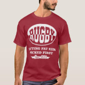 Rugby, das fetten Kindern ausgewählten ersten T-Shirt (Vorderseite)