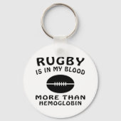 Rugby Design Schlüsselanhänger (Vorderseite)