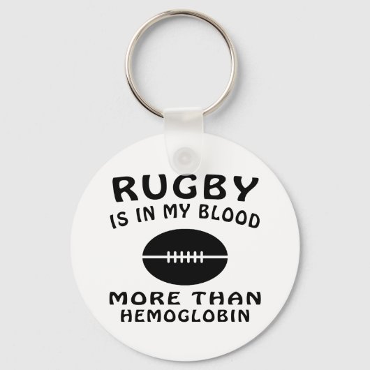 Rugby Design Schlüsselanhänger (Vorderseite)