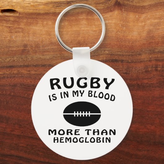 Rugby Design Schlüsselanhänger (Vorderseite)