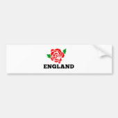 Rugby-England-Englisch-Rose Autoaufkleber (Vorne)