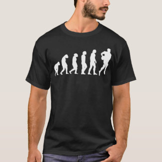 Rugby Evolution Sports Rugby Fan lustiger Junge T-Shirt