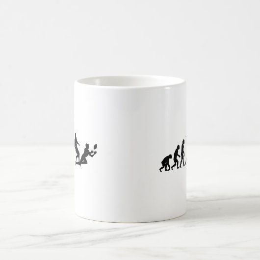 Rugby-Evolutions-Spaß-Sport Kaffeetasse (Mittel)