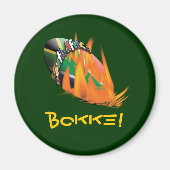 Rugby-Fans & Fans-Magnete aus Südafrika Magnet (Vorne)