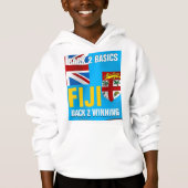 Rugby Fanwear Jugend-Fidschis 7 Hoodie (Vorderseite)