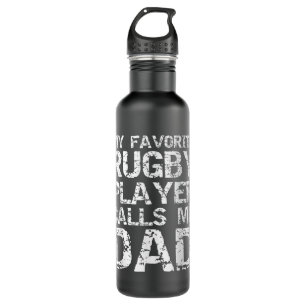 Rugby Father Gift Cool meinen Lieblings-Rugby-Play Edelstahlflasche