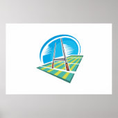 Rugby Field Poster (Vorne)