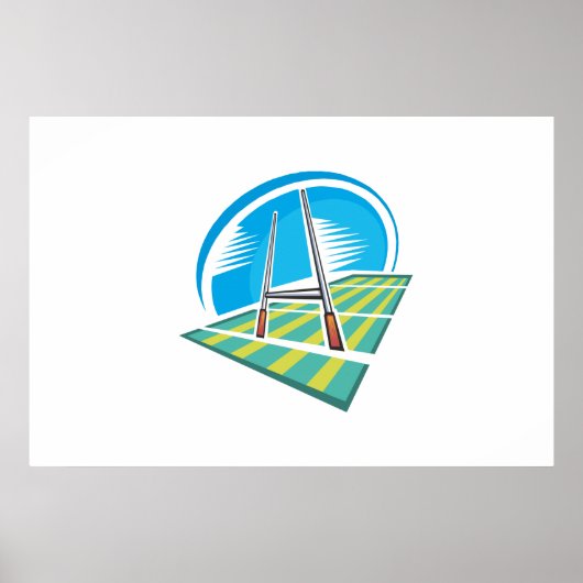 Rugby Field Poster (Vorne)