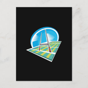 Rugby Field Postkarte