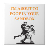 RUGBY FLIESE (Vorderseite)