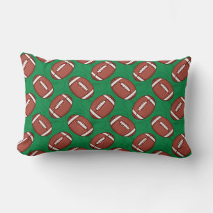 Rugby / Football Pattern werfen Kissen