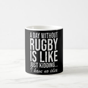 Rugby Funny Sprichwort Geschenk Kaffeetasse