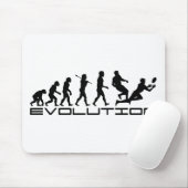 Rugby-Fußball-Sport-Evolutions-Kunst Mousepad (Mit Mouse)